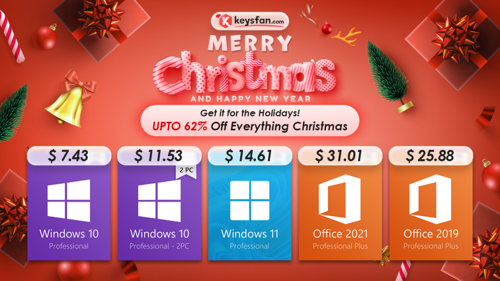 В новый год — с новыми ключами: Windows 11 Pro и Office 2021 Pro по низким ценам