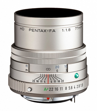 Представлены объективы HD Pentax-FA 31mmF1.8 Limited, HD Pentax-FA 43mmF1.9 Limited и HD Pentax-FA 77mmF1.8 Limited