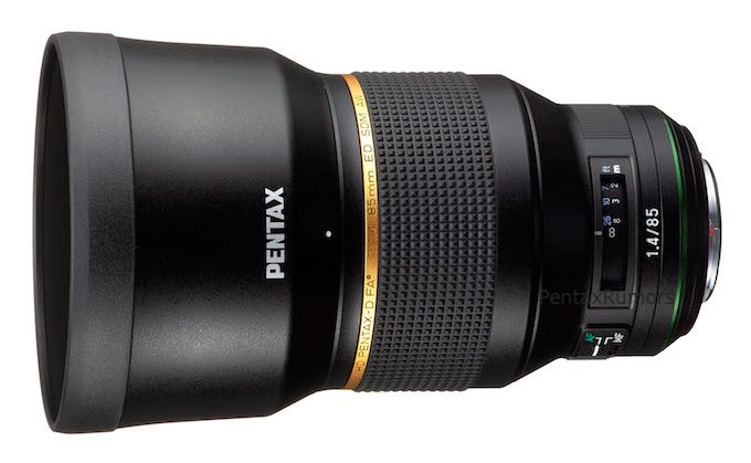 Утечка указывает на скорый анонс объектива HD Pentax-D FA * 85mm f/1.4 SDM AW