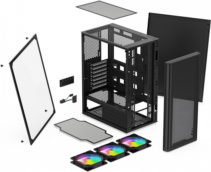 Корпуса SilentiumPC Ventum VT2 относятся к бюджетному сегменту