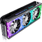 Видеокарта Palit GeForce RTX 3070 GameRock OC (8 ГБ): красивая подсветка, оверклокерский потенциал, эффективный, но шумный кулер с отдельным «тихим» режимом