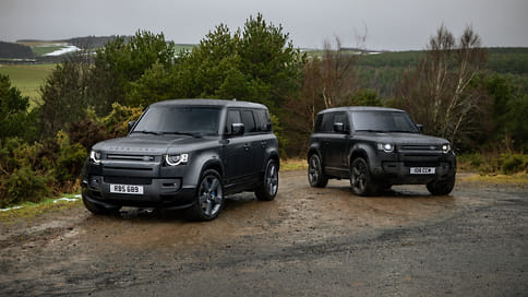 Land Rover представил 525-сильный Defender V8