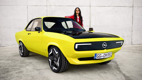 Opel превратил классическое купе Manta в электромобиль