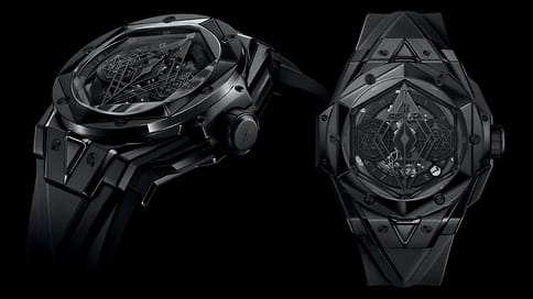 Hublot выпустили часы Big Bang Sang Bleu II All Black