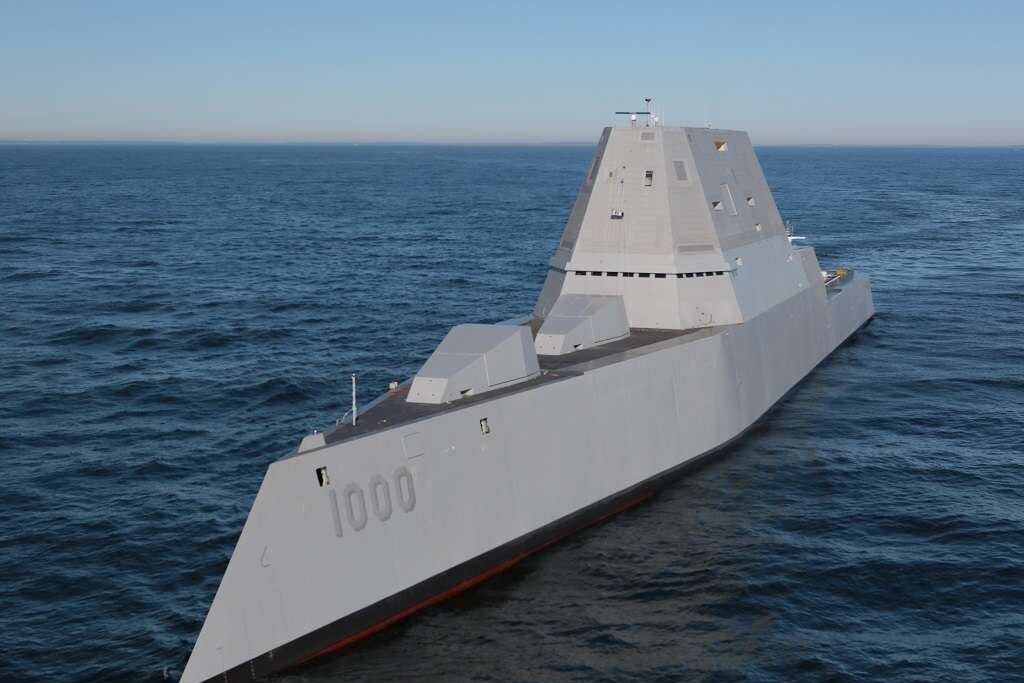 USS Zumwalt: посмотрите на боевой корабль будущего