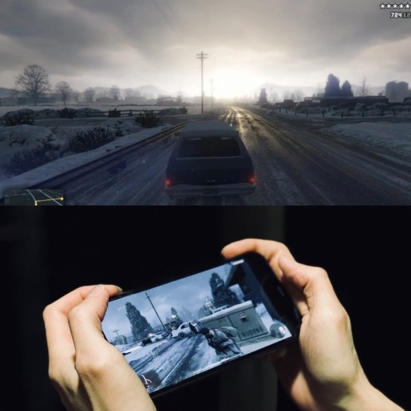 GTA V протестировали на iPhone XS Max