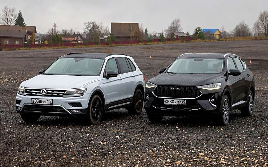 Блог Петра Меньших: Volkswagen Tiguan против Haval F7 – немецкая терапия