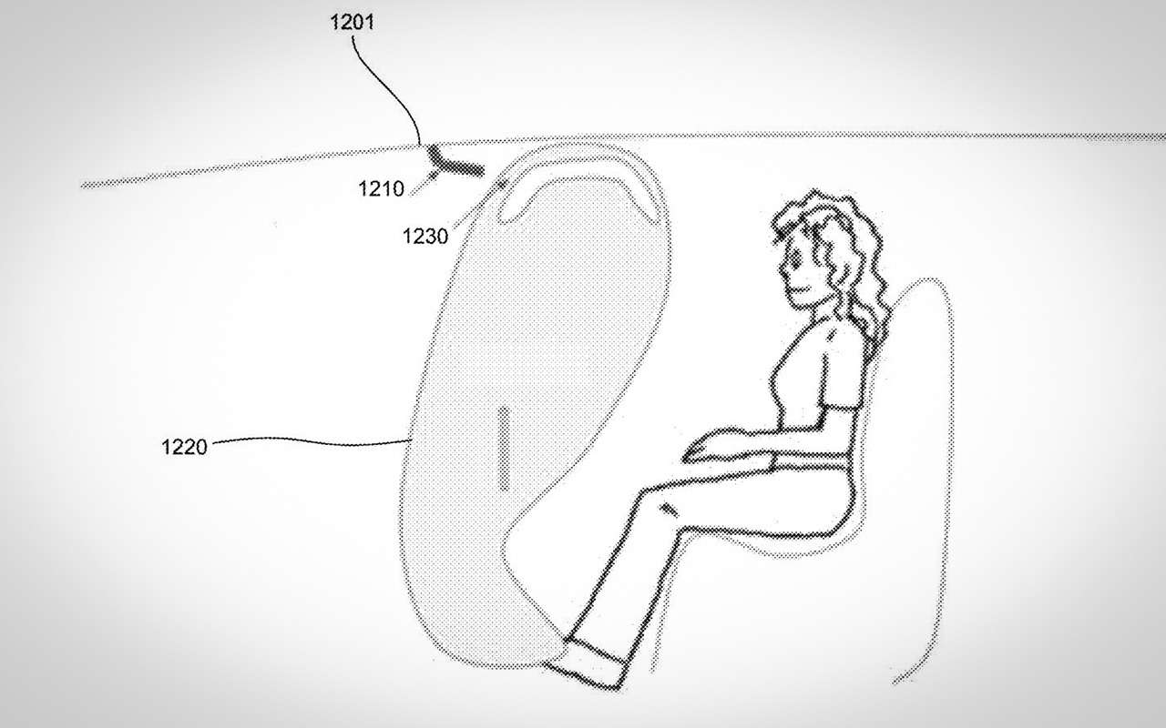 Новая подушка безопасности затянет пассажиров в кокон
