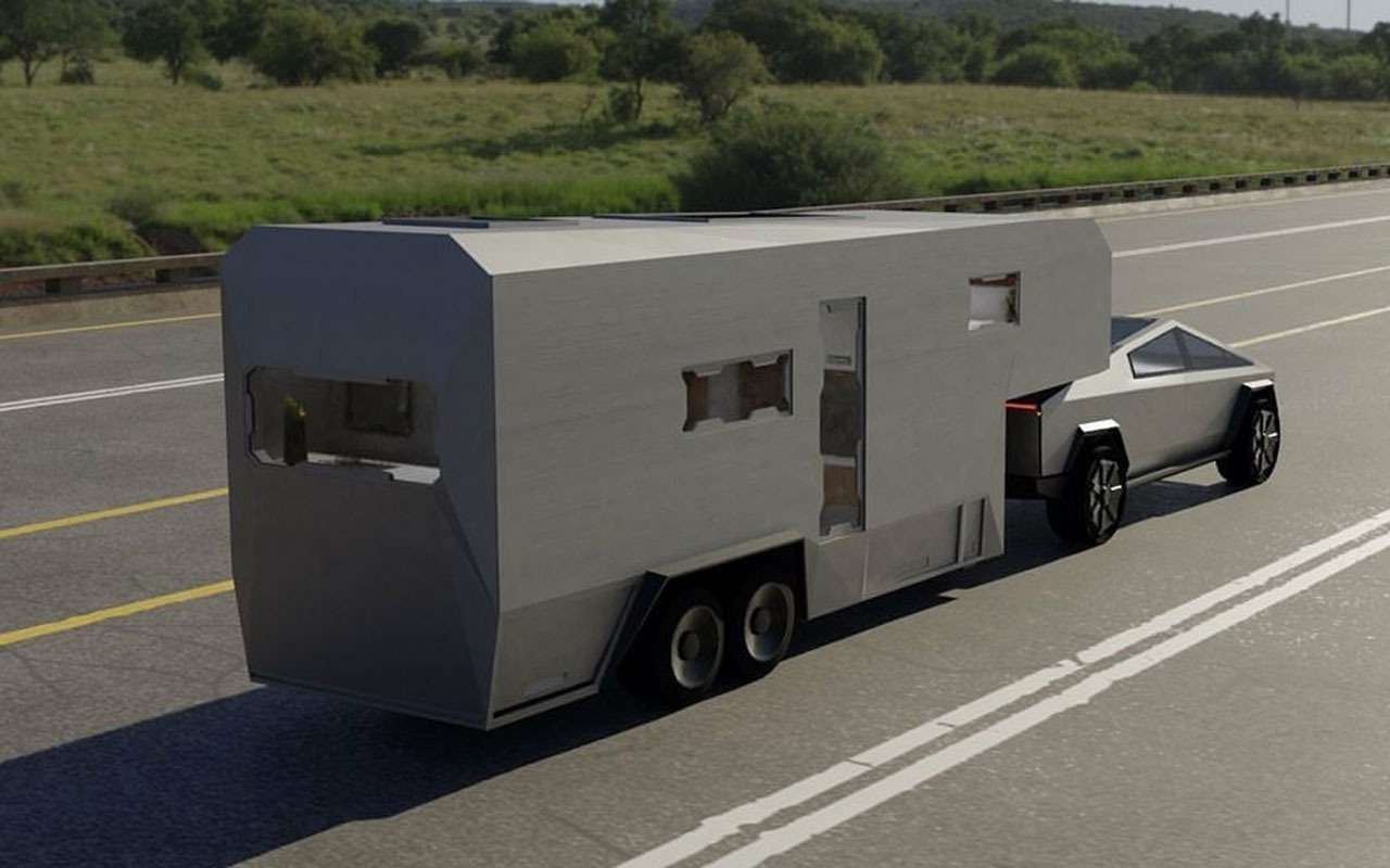 Пикапа Tesla Cybertruck еще нет, а автодом уже придумали