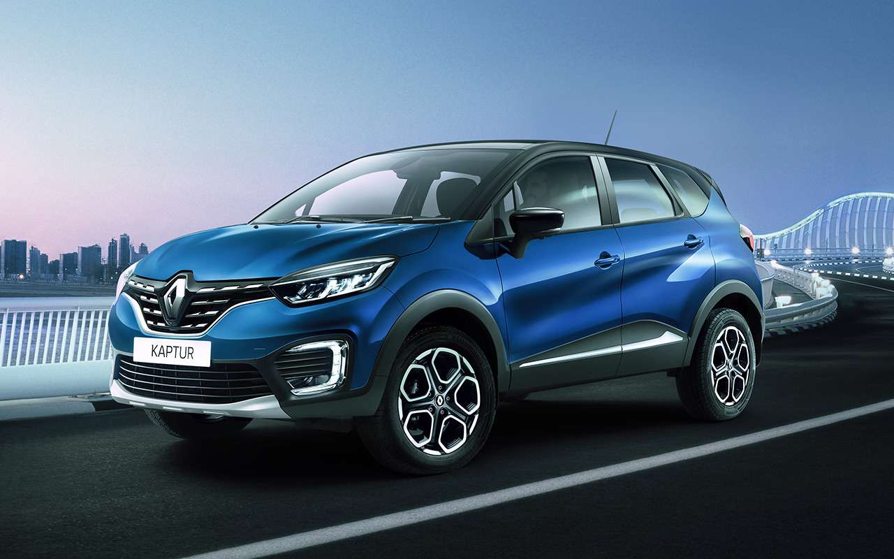 Обновленный Renault Kaptur: первые подробности