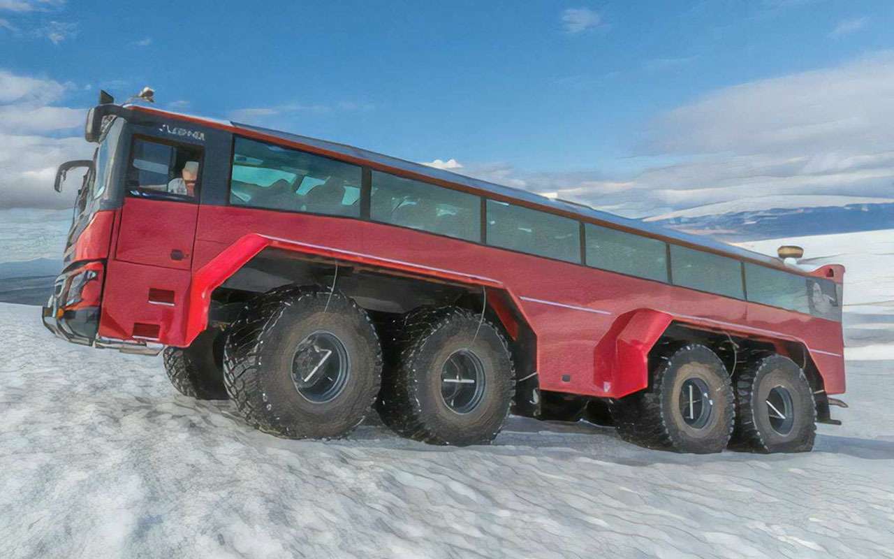 Восьминогий конь Одина — автобус для покорения ледников