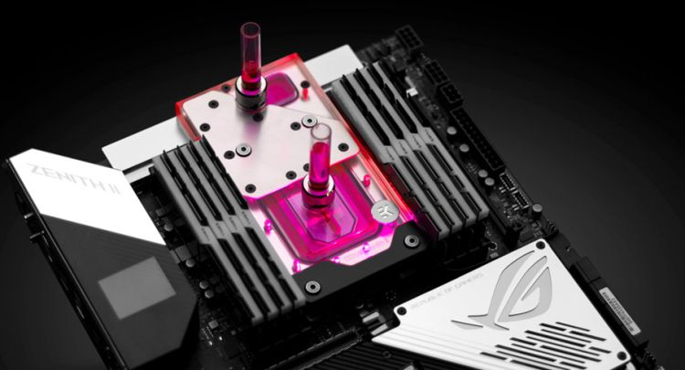 EK Water Blocks представила моноблок для платформы Socket sTRX4 и плат ASUS