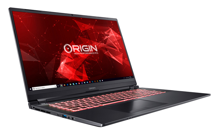 Игровой ноутбук Origin PC EVO17-S оснащён ускорителем NVIDIA GeForce RTX 2080 Super