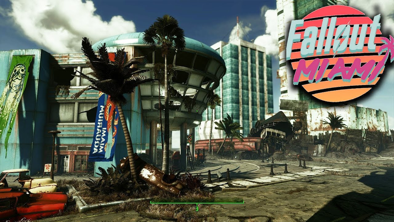 Трейлер амбициозного мода Fallout: Miami для Fallout 4 с демонстрацией окружения и сражений