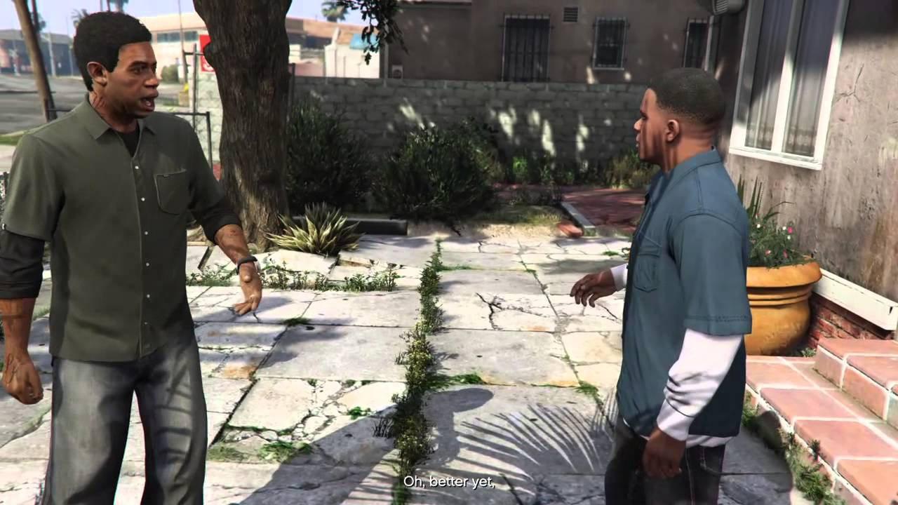 Видео: актёры озвучивания GTA V воссоздали смешной диалог Франклина и Ламара в реальной жизни