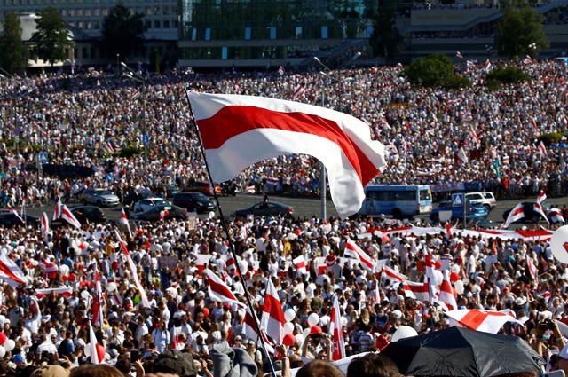 Противники белорусской власти вышли на митинги в Минске 3 января