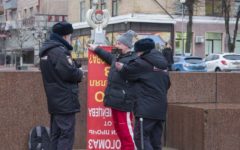 В Брянске прошли пикеты в поддержку блогера Коломейцева. Фоторепортаж «Брянской улицы»