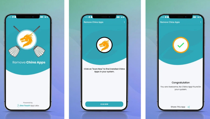 Приложение обещает зачистить смартфон от всего китайского