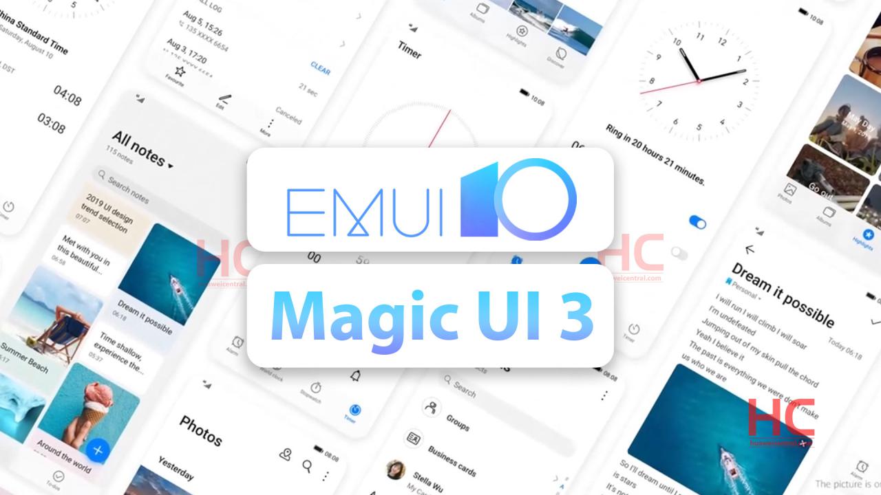 Список изменений EMUI 10 и Magic UI 3.0 и известные проблемы