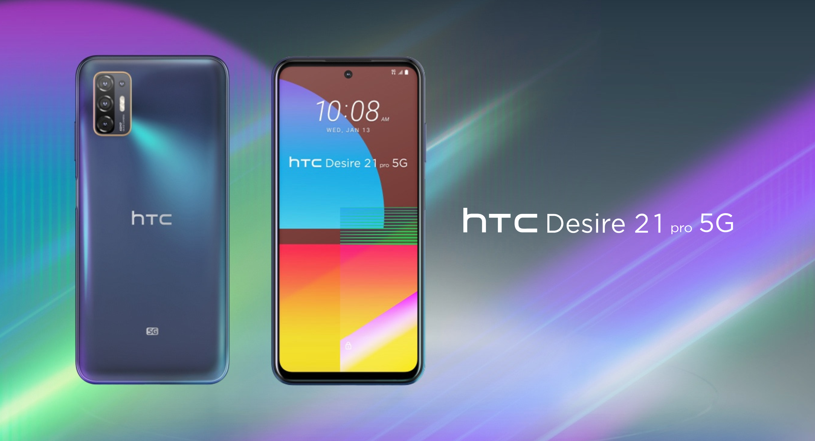 HTC Desire 21 Pro 5G: 6.7-дюймовый «дырявый» дисплей на 90 Гц, чип Snapdragon 690, квадро-камера и ценник в $428