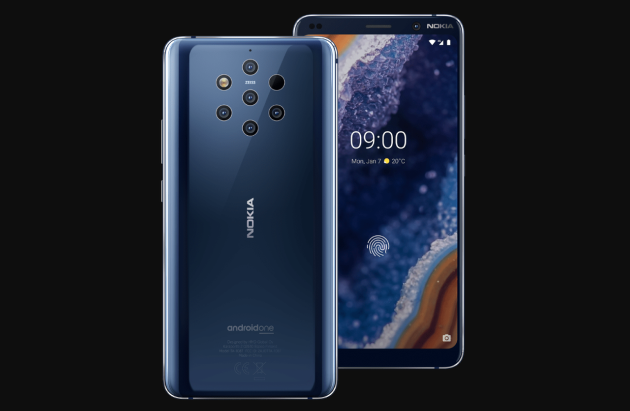 Флагман Nokia 9 PureView начал получать обновление Android 10