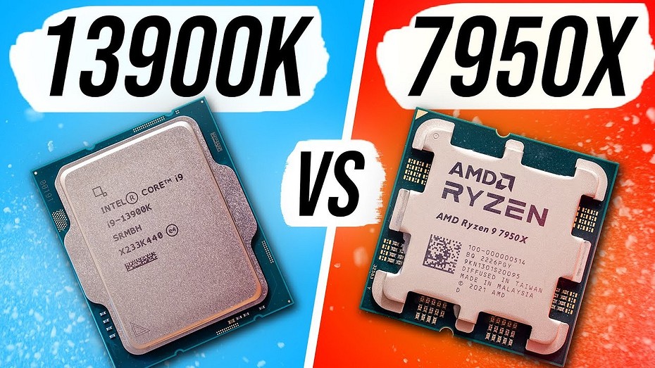 Какой процессор выбрать в 2022-м году — могучие процессоры Intel Core i9-13900K и AMD Ryzen 9 7950X сравнили в играх и приложениях