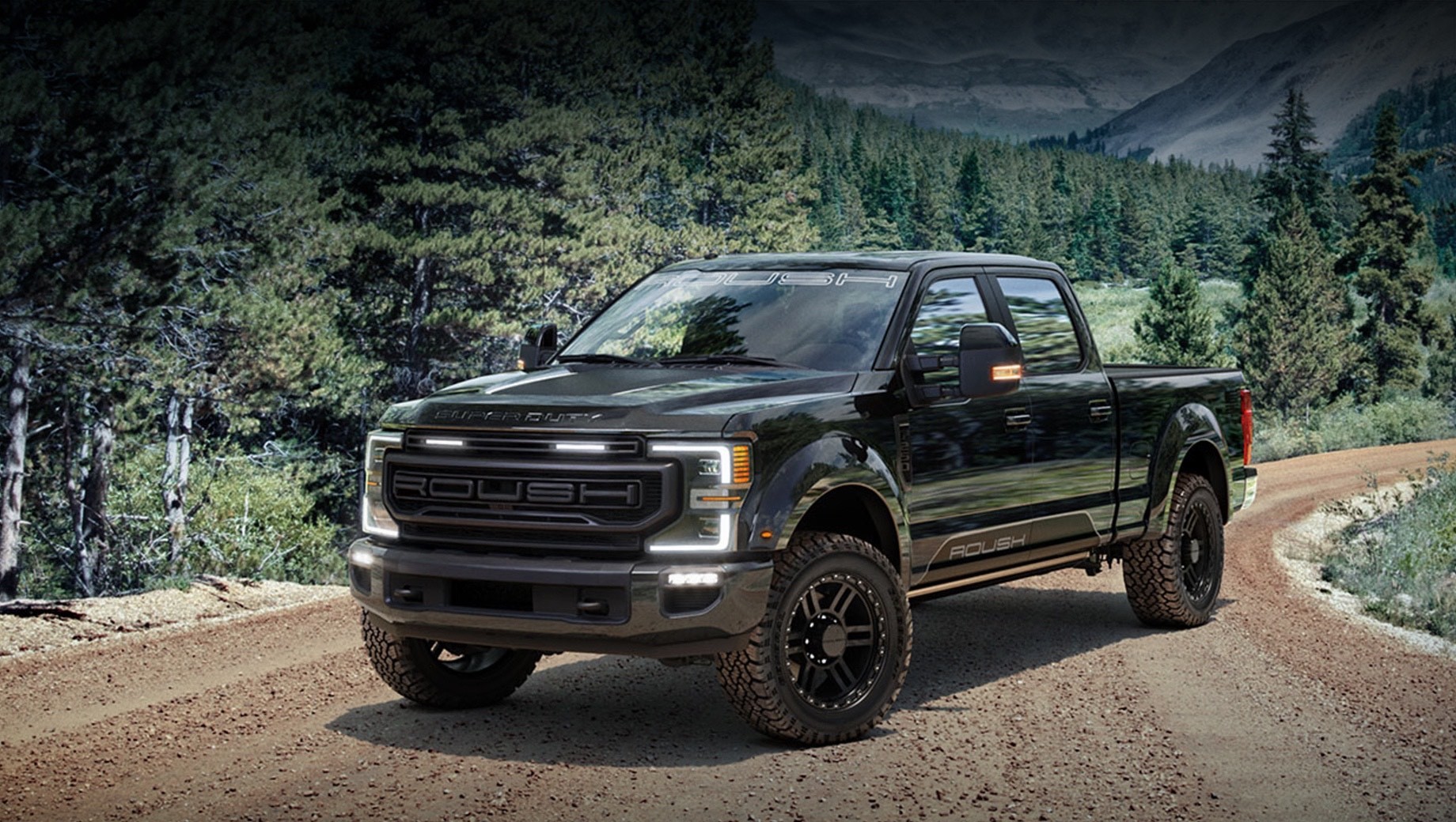 Roush предложил кит для пикапов Ford Super Duty