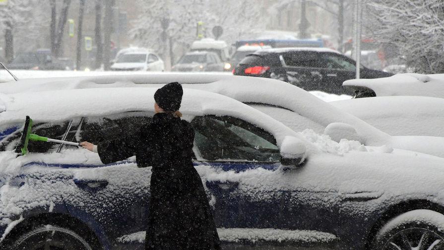 В Москве может выпасть 10 сантиметров снега к воскресенью