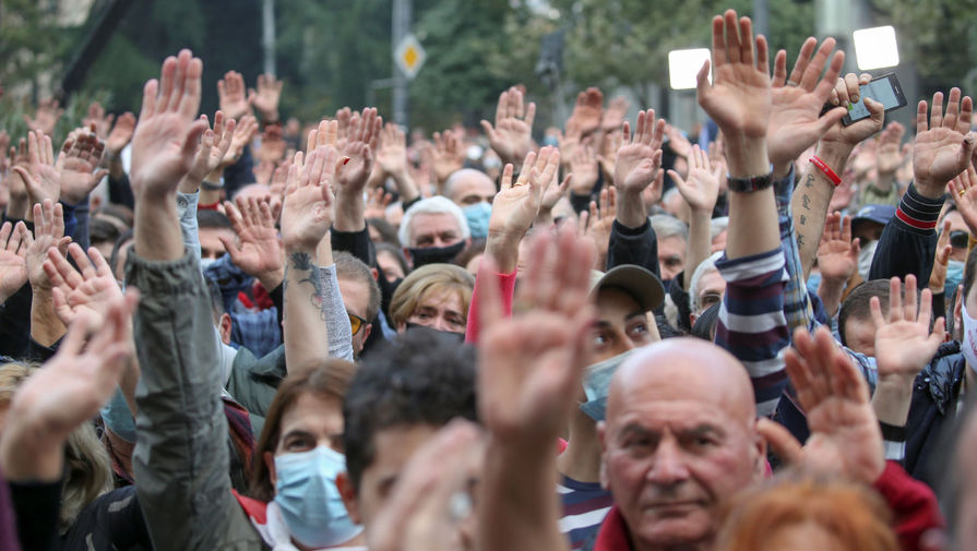 Грузинская оппозиция анонсировала новую акцию протеста в Тбилиси