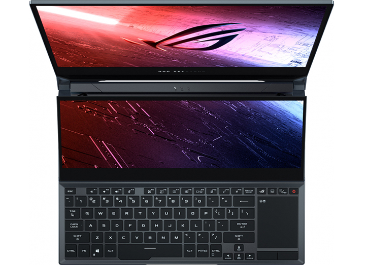 Asus ROG Zephyrus Duo 15: уникальный ноутбук для геймеров с двумя экранами