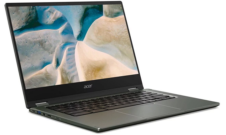 Acer представила Chromebook Spin 514 на процессорах AMD Ryzen