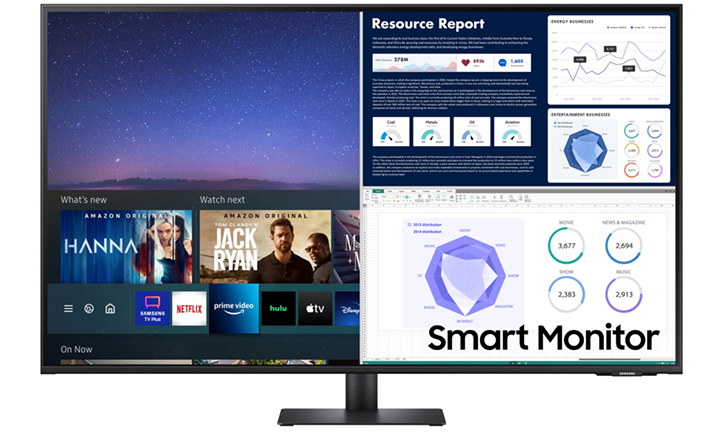 Samsung расширил линейку Smart Monitor моделями диагональю 24 и 43 дюйма