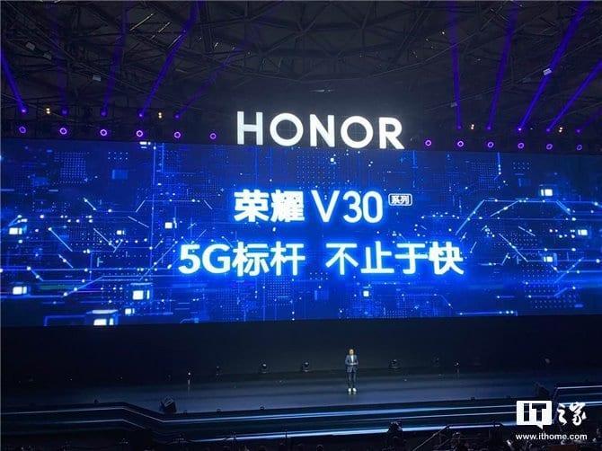 Бренд Honor представил смартфоны Honor V30 5G и V30 Pro 5G