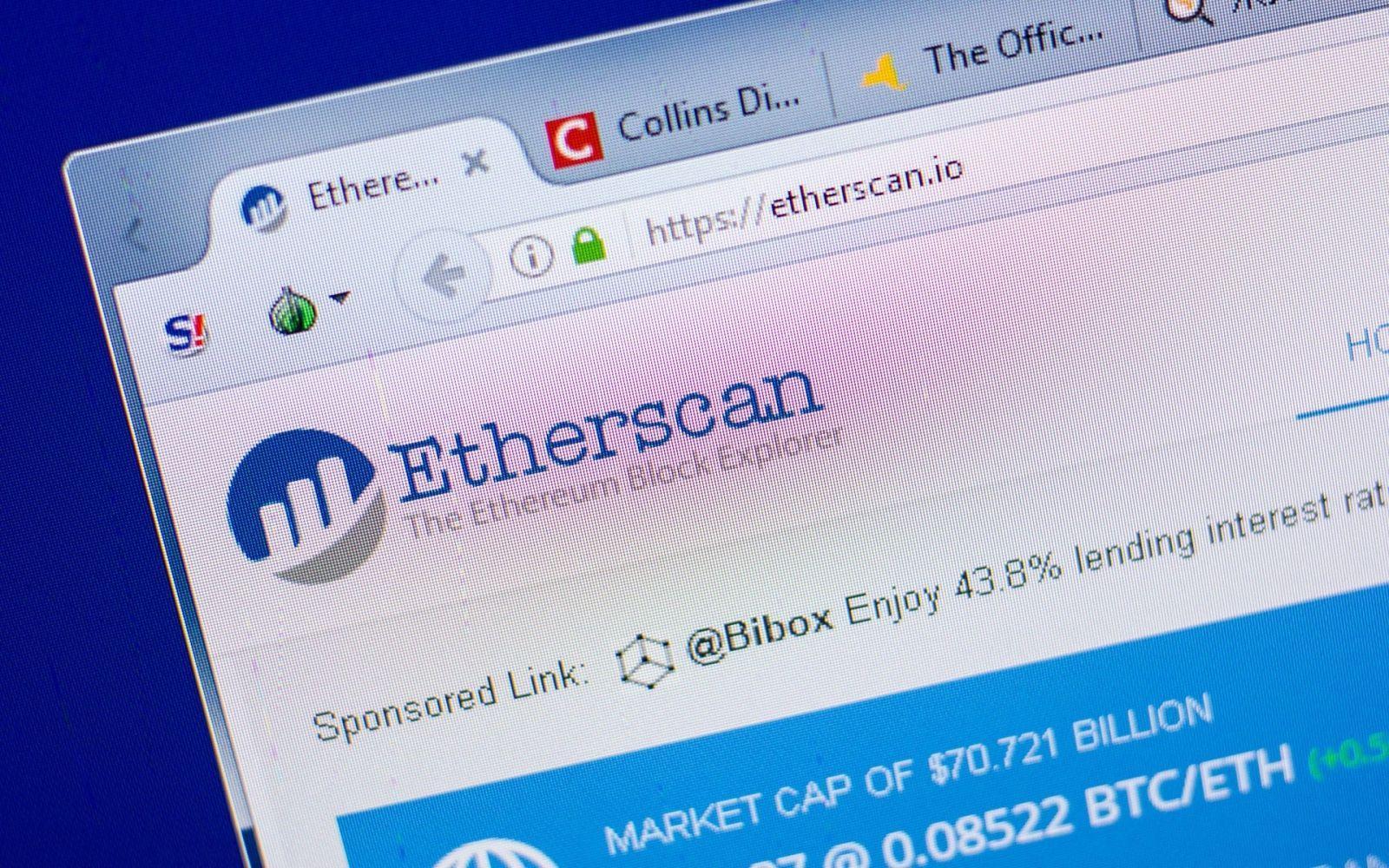 Китай заблокировал доступ к популярному блокчейн-сервису Etherscan.io