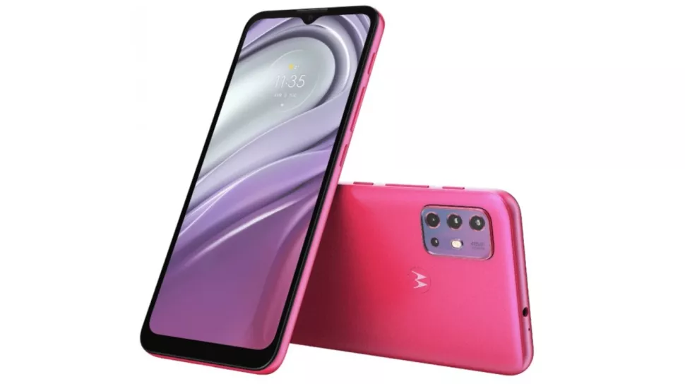 Анонсирован бюджетный Moto G20 с экраном 90 Гц