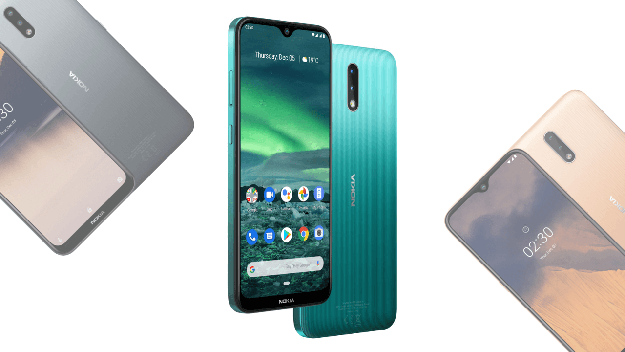 Nokia 2.3 – смартфон на «чистом» Android, работающий 2 дня без подзарядки