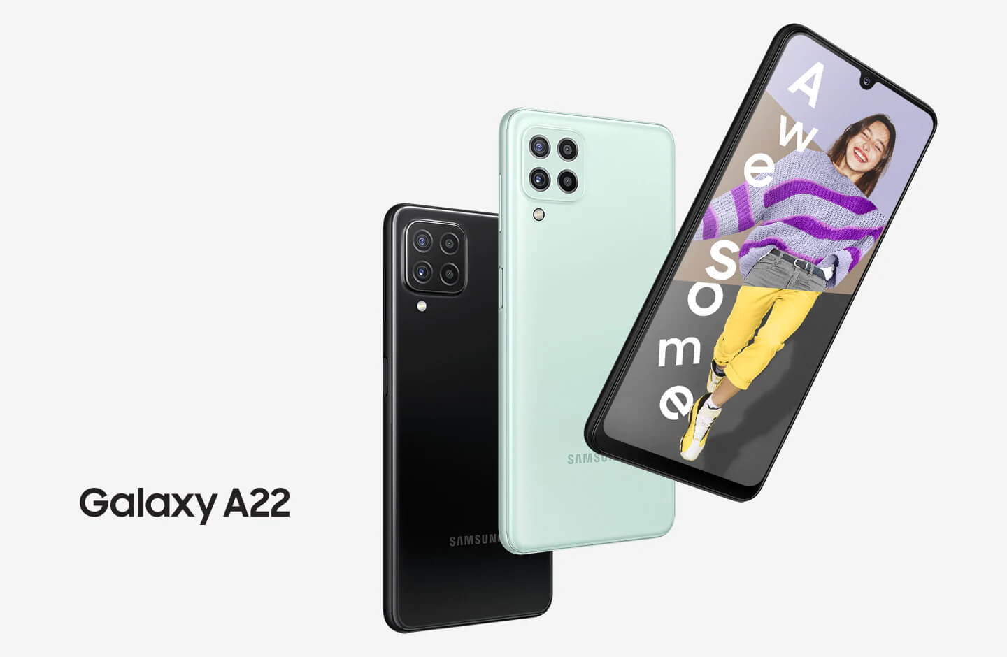 Samsung Galaxy A22 выходит в России от 17 990 рублей