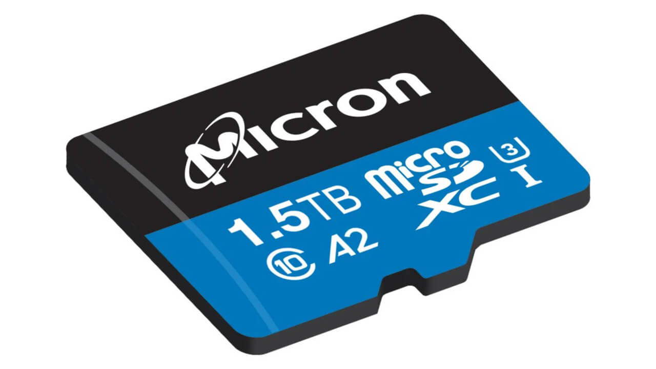 Micron представила карту памяти microSD на 1.5 ТБ