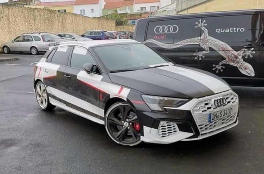 Новый Audi S3 сфотографировали без камуфляжа