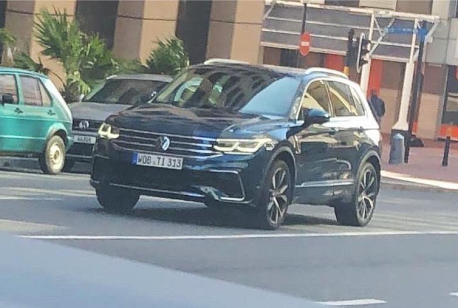 Раскрыта внешность обновленного Volkswagen Tiguan