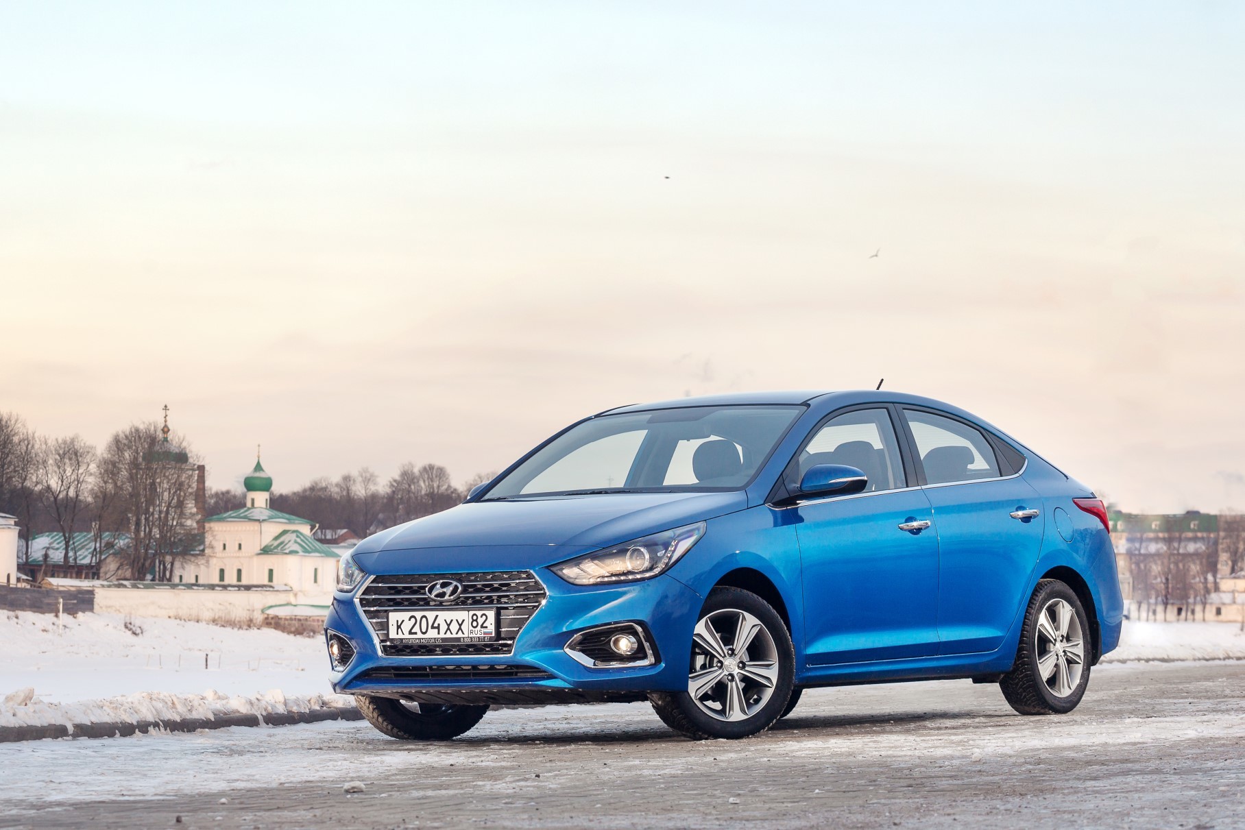 Российские полицеские будут ловить нарушителей на 123-сильных Hyundai Solaris