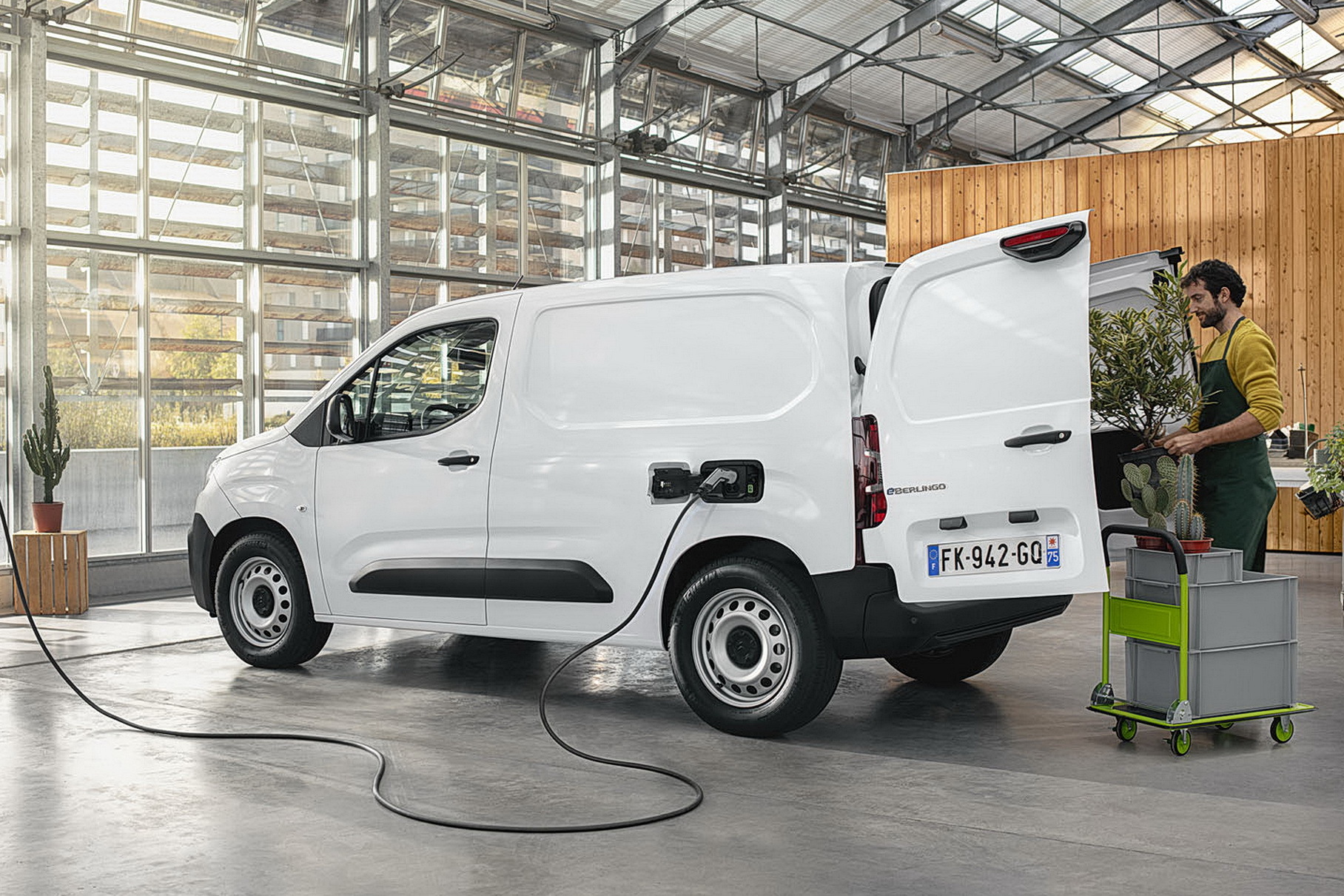 Представлен новый электрический фургон Citroen e-Berlingo