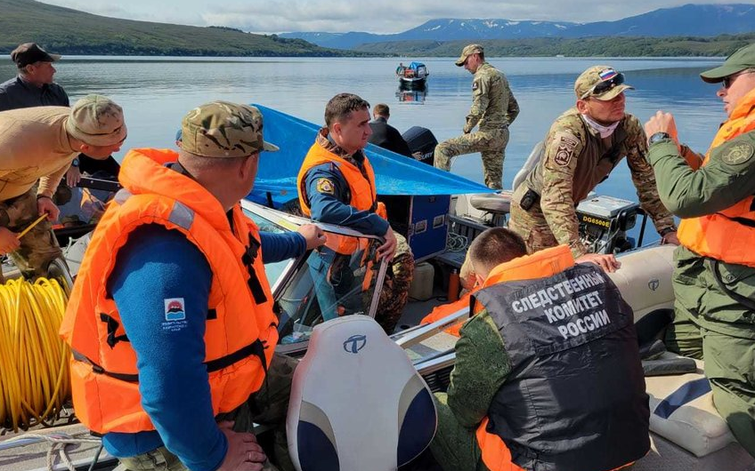 На Камчатке достали тело мальчика из Петербурга, погибшего при крушении Ми-8