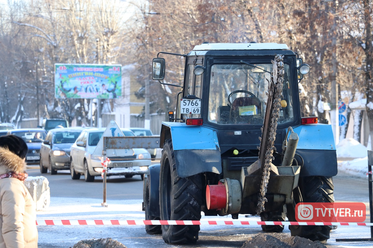 В Твери из-за ремонта теплотрассы ограничат движение по Петербургскому шоссе