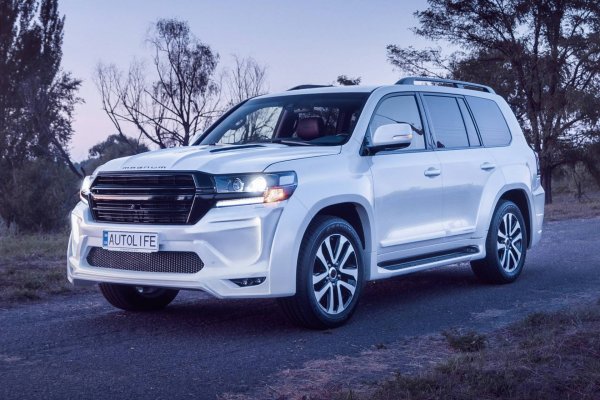 Котлета по-киевски: Украинский тюнинг Toyota Land Cruiser 200 удивил всех