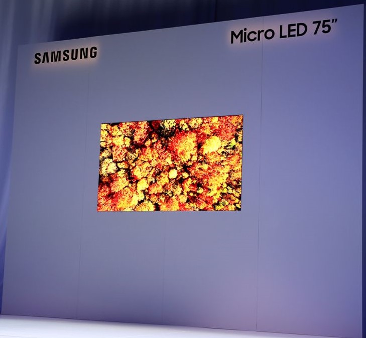 Samsung готовится к массовому производству экранов Micro LED?