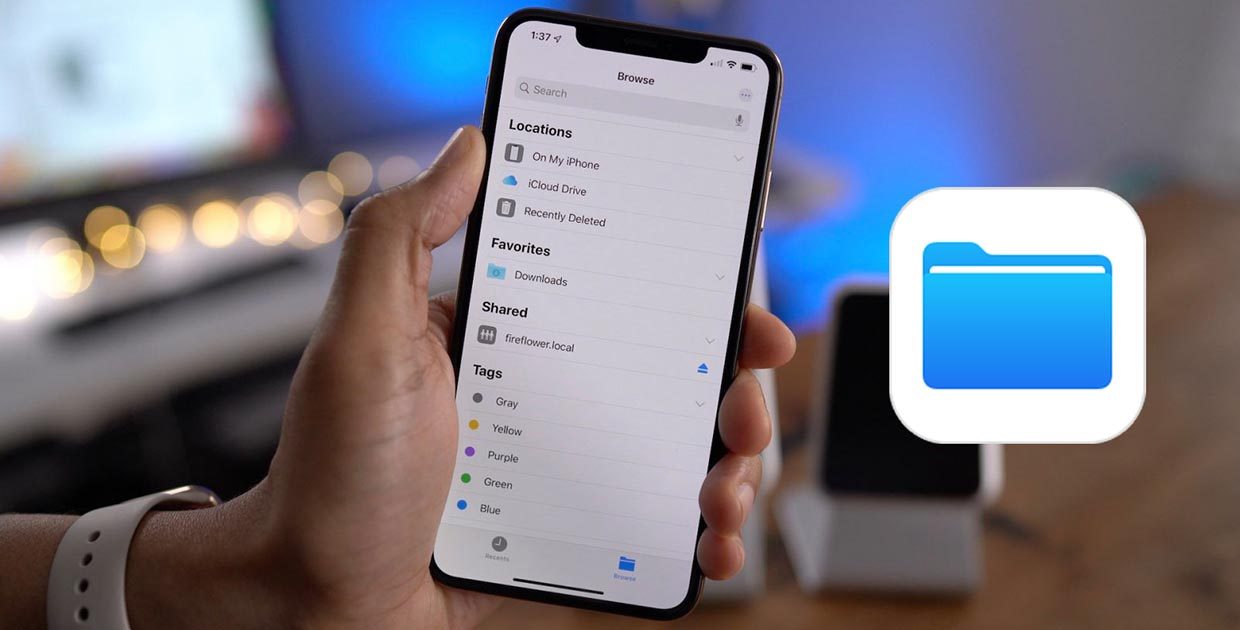 Как включить общий доступ к папке в iCloud на iOS 13.4