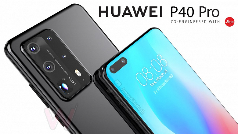 Huawei P40 первым получит EMUI 10.1