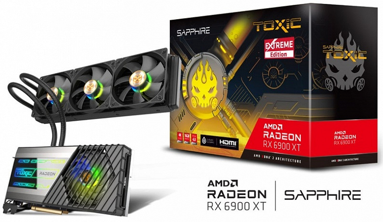 За Sapphire Toxic AMD Radeon RX 6900 XT Extreme Edition некоторые магазины просят свыше 4000 евро