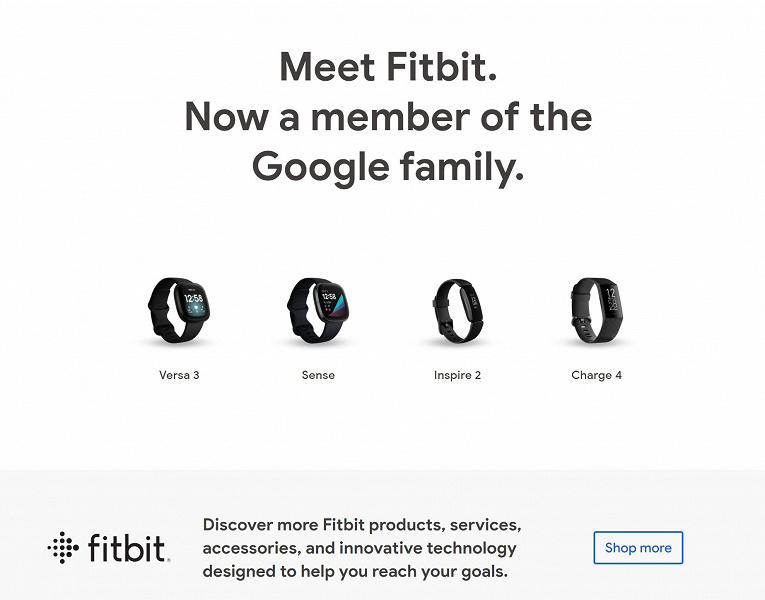 Google начала продавать умные часы и браслеты. Гаджеты Fitbit прописались в Google Store